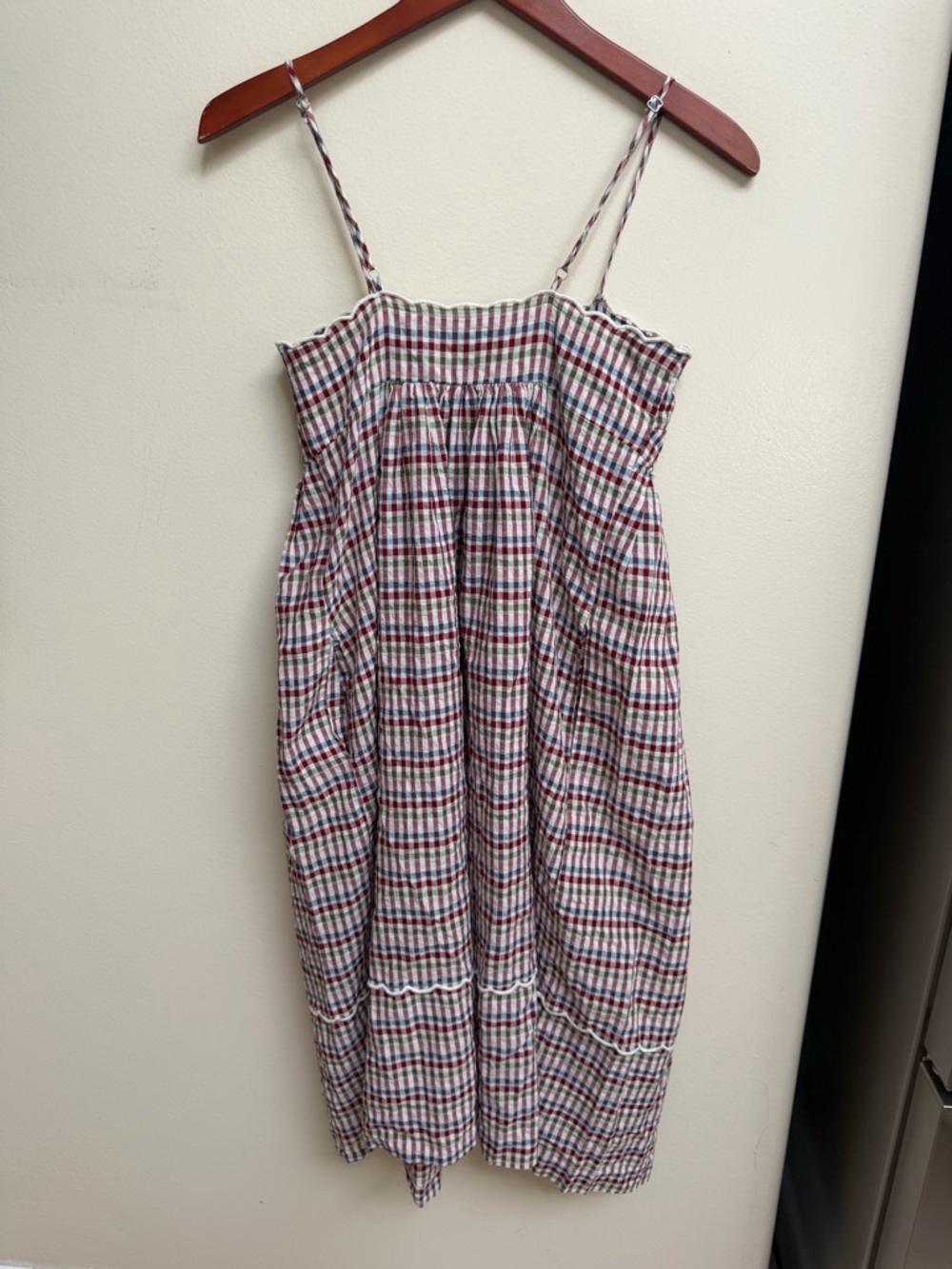 Madewell Gingham Sundress with Spaghetti Straps - Picture 11 of 12